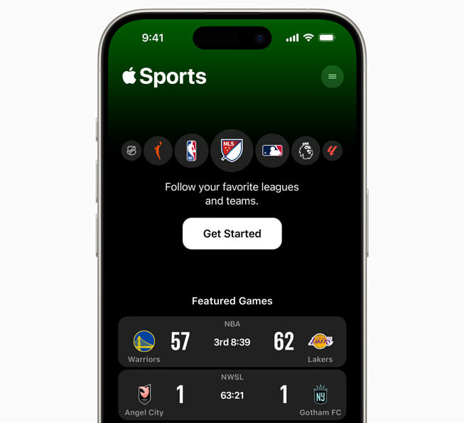 Apple Sports official app is launched